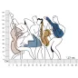 Płyta ścienna JAZZ 70 1,3 60 cm